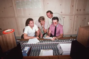 Music Production Studio Prints: Giorgio Moroder And Team