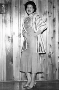 Old Hollywood Style Portraits Prints: Patsy Cline At The Piano
