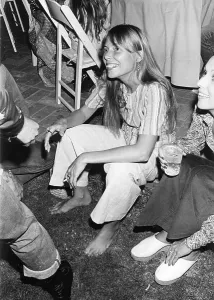 Joni Mitchell Print by Michael Ochs Archives