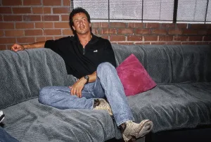 80s Fashion Prints: Sylvester Stallone, American Actor