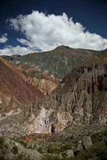 World Heritage Site Landscapes Prints: multi colored mountains