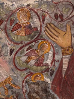Mural in Sumela Monastery near Trabzon, Turkey Mural in Sumela Monastery near Trabzon, Turkey