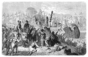 Octavian defeats the fleet of Marcus Antonius and Cleopatra at ACTIUM Octavian defeats the fleet of Marcus Antonius and Cleopatra at ACTIUM
