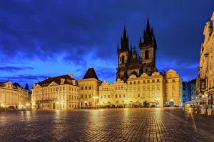 Old Town Square and Tyn Church , Prague, Czech Republic Old Town Square and Tyn Church , Prague, Czech Republic