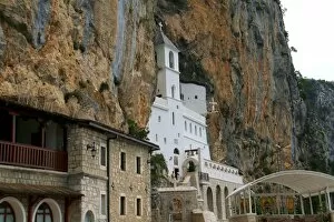 Pop art Collection: Ostrog Monastery, Montenegro