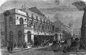 19th Century Artwork Prints: Paris Opera