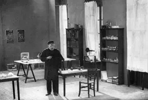 Pasteur's Laboratory Print circa 1880