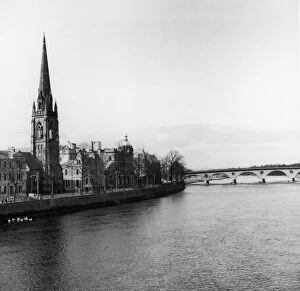 Architecture And Art Collection: Perth Over The Tay