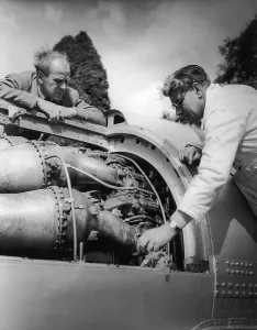 De Havilland Ghost Engine Print, Loch Ness, 1952