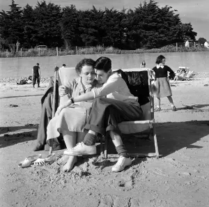 British Seaside Holidays Prints: Deckchair Devotion