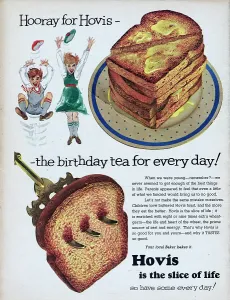 Vintage School Uniform Prints: Hovis Bread