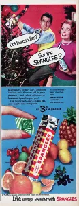 Vintage Advertising Photography Prints: Spangles