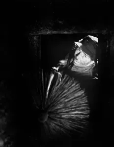 Female Chimney Sweep Prints: Sweep At Work