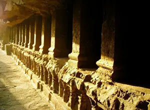 Travel Destinations In India Prints: Pillars