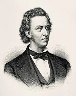 Portrait of Illustration of Frederic Chopin Portrait of Illustration of Frederic Chopin