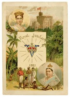 Queen Victorias Golden Jubilee - souvenir Queen Victorias Golden Jubilee - souvenir