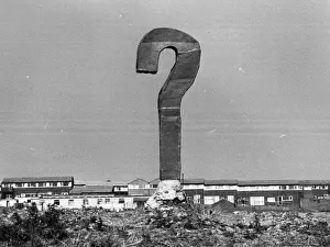 Question Mark Print, September 1975