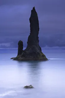 Reynisdrangar rock formation near Vik i Myrdal, southern coast, Iceland, Europe Reynisdrangar rock formation near Vik i Myrdal, southern coast, Iceland, Europe