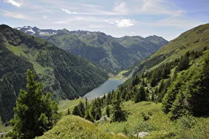 Riesachsee lake, Schladminger Tauern mountain range, Styria, Austria, Europe Riesachsee lake, Schladminger Tauern mountain range, Styria, Austria, Europe