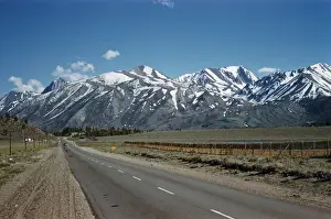 Mountain Road Photography Prints: Ritter Range