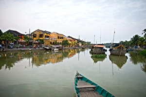 River of Hoi An Quang Nam Province Vietnam River of Hoi An Quang Nam Province Vietnam