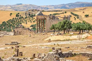 Roman capitol at Dougga Roman capitol at Dougga