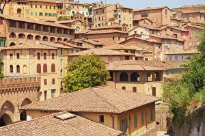 Siena Rooftops Prints: Rooftops of Siena