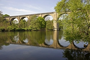 Ruhr viaduct, Witten, North Rhine-Westphalia, Germany