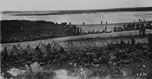 Russian Front Print circa 1915: German Soldiers