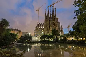 Images Dated 14th September 2016: Sagrada Familia in Barcelona, Catalonia, Spain