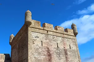 Scala Du Port Genoese-built citadel in Essaouria, on Atlantic coast of Morocco Scala Du Port Genoese-built citadel in Essaouria, on Atlantic coast of Morocco