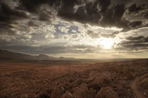 Scenic View of the Swartberg Mountains at Sunset Scenic View of the Swartberg Mountains at Sunset