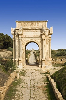 Severan Arch, Leptis Magna, Libya, Africa Severan Arch, Leptis Magna, Libya, Africa