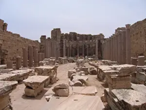 North African Travel Destinations Prints: Severin Basilica
