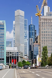 Skyscrapers in the downtown of Frankfurt am Main, Germany Skyscrapers in the downtown of Frankfurt am Main, Germany