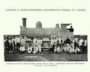 Stream Train built in, Crewe Locomotive Works, 1892 Stream Train built in, Crewe Locomotive Works, 1892