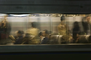 Subway, Blurred motion, Tokyo, Honshu, Japan Subway, Blurred motion, Tokyo, Honshu, Japan