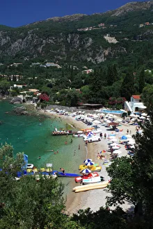 Travel imagery/travel photographer collections dave porters uk european world landscapes/summer view paleokastritsa Travel imagery/travel photographer collections dave porters uk european world landscapes/summer view paleokastritsa