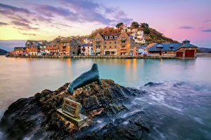 Sunset at Nelson the Seal, Looe, Cornwall Sunset at Nelson the Seal, Looe, Cornwall