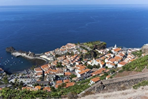 Townscape of Porto de Camara de Lobos, Funchal, Porto de Camara de Lobos, Ilha da Madeira, Portugal Townscape of Porto de Camara de Lobos, Funchal, Porto de Camara de Lobos, Ilha da Madeira, Portugal