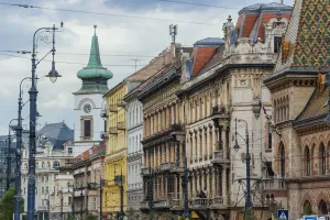 Fine Art Storehouse Print of Budapest Architecture