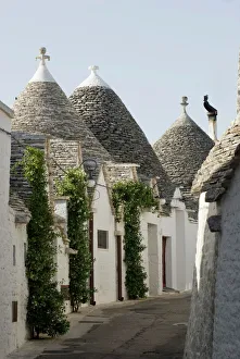 Trulli houses, UNESCO World Heritage Site, Alberobello, Apulia, Italy Trulli houses, UNESCO World Heritage Site, Alberobello, Apulia, Italy
