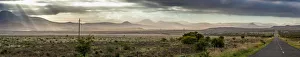 A typical Karoo landscape. The Karoo is a dry and arid area, with lots of history A typical Karoo landscape. The Karoo is a dry and arid area, with lots of history