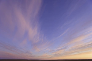 USA, Alaska, North Slope, cirrus clouds at dawn, low angle view USA, Alaska, North Slope, cirrus clouds at dawn, low angle view