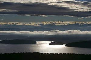 USA, Washington, San Juan Islands, aerial view USA, Washington, San Juan Islands, aerial view