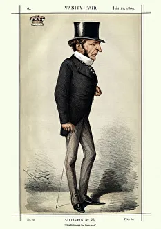 Vanity fair caricature of Hugh Cairns, 1st Earl Cairns Vanity fair caricature of Hugh Cairns, 1st Earl Cairns