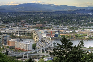View of Marquam Freeway from Marquam Hill View of Marquam Freeway from Marquam Hill