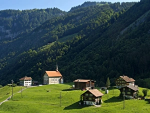 Village of Durrenboden-Bisisthal, Canton of Schwyz, Switzerland Village of Durrenboden-Bisisthal, Canton of Schwyz, Switzerland
