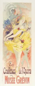 Ballet Dancer Portrait Prints: Backstage at the Opera
