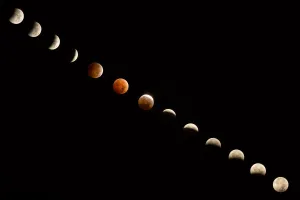 Mono Lake Total Lunar Eclipse Print